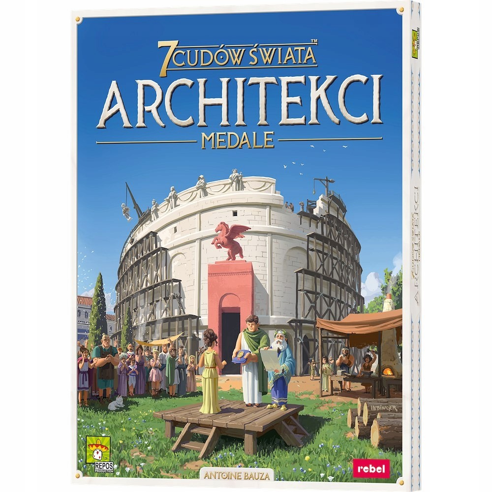 Spoločenská hra Architekti 7 divov sveta: Medaily rebelov